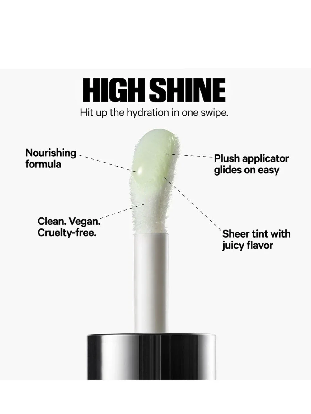 Milk Makeup Kush Lip Oil: Green Dragon (Sheer), 5.5ml, NIB
